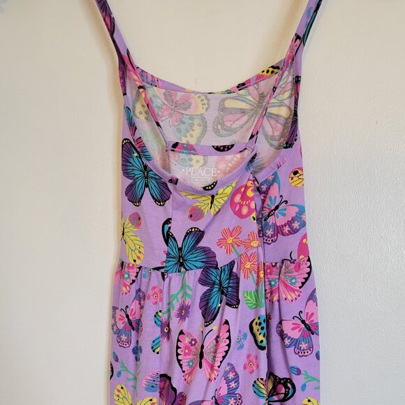 Purple butterfly dress by Children's Place, Size 10/12 - Picture 2 of 4